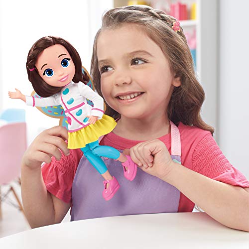 Fisher-Price Nickelodeon Butterbean's Café Fairy - Muñeca perfumada de Hada de Mantequilla, 11 Pulgadas, con Cepillo para el Cabello y Aroma a Galleta