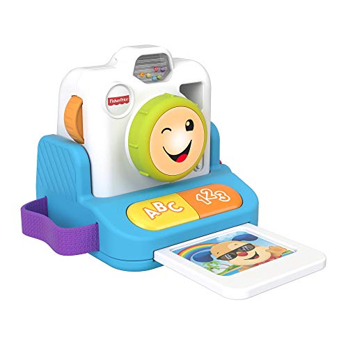 Fisher-Price - Polaroid Ridi e aprende Juguete Educativo para niños de 6 Meses + GMX45.