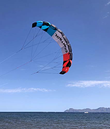 Flexifoil Entrenador de Kitesurf con Barra de Control de Seguridad para Aprendizaje Sencillo de Kitesurf