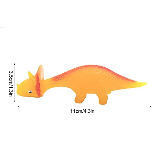 fllyiingu 20 Piezas De Tirachinas Animales Juguetes para Los Dedos, Dinosaurios Elásticos Voladores Juguetes Divertidos Tirachinas para Dedos Catapulta Animales Juguetes Flicking Juguetes Voladores