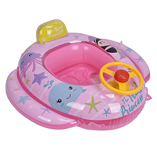 Flotadores de Piscina para bebés, Coche Inflable para bebés y niños pequeños, Seguridad para Piscina, Asiento Flotante, Anillos de Barco, Rueda para el Aprendizaje del bebé