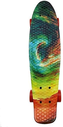 FMXYMC Mini patinetas para niños, patineta Cruiser Penny Style, Tabla de Patinaje de Crucero de 22 Pulgadas, para niños/niñas/jóvenes/Principiantes