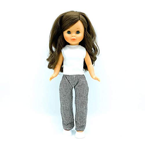 Folk Artesanía Ropa, complementos, Zapatos Percha para muñeca Nancy clásica Famosa. Fabricado en España Muñeca no incluida en el Lote. Mod 21-04N (Ropa y complementos)