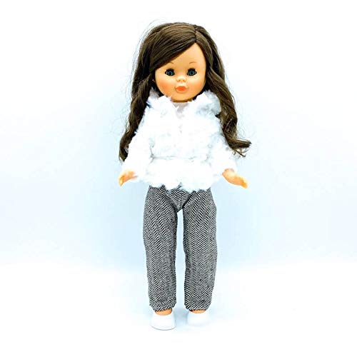 Folk Artesanía Ropa, complementos, Zapatos Percha para muñeca Nancy clásica Famosa. Fabricado en España Muñeca no incluida en el Lote. Mod 21-04N (Ropa y complementos)