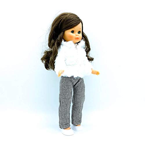 Folk Artesanía Ropa, complementos, Zapatos Percha para muñeca Nancy clásica Famosa. Fabricado en España Muñeca no incluida en el Lote. Mod 21-04N (Ropa y complementos)