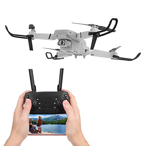 FOLOSAFENAR Drone de cámara Dual de tamaño pequeño LS-E525 RC Drone Outdoor Drone Toy Práctico Vuelo Estable para Principiantes/niños Regalo con cámara de 4K Pixel