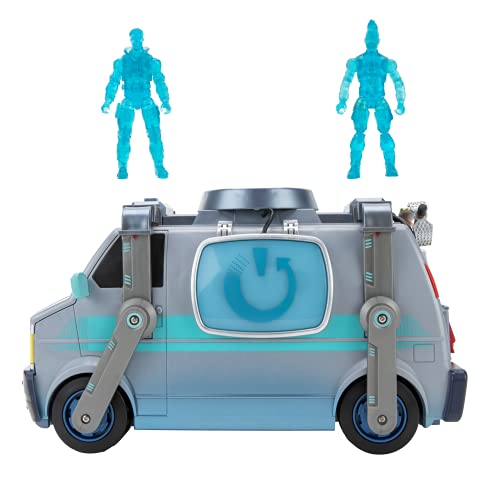 Fortnite- Característica Deluxe Reboot Van, vehículo electrónico con Dos Figuras articuladas de 10 cm (Etapa 1) y reiniciar el recluto Jonesy y Accesorios, Multicolor (Jazwares FNT0897)