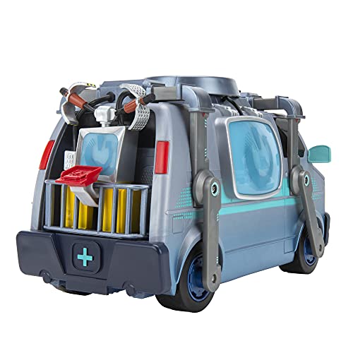 Fortnite- Característica Deluxe Reboot Van, vehículo electrónico con Dos Figuras articuladas de 10 cm (Etapa 1) y reiniciar el recluto Jonesy y Accesorios, Multicolor (Jazwares FNT0897)