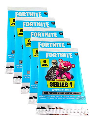 Fortnite Panini Trading Cards Serie 1 (2019) - 5 sobres (30 tarjetas)