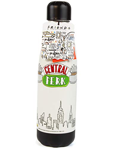 Friends Central Perk Logo Tornillo en la tapa 600ml Botella de agua Tritan