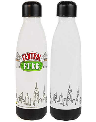 Friends Central Perk Logo Tornillo en la tapa 600ml Botella de agua Tritan