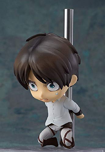 From HandMade Figura Figura de acción de Ataque En Titán Figura Eren Jaeger Figura Animado Chibi