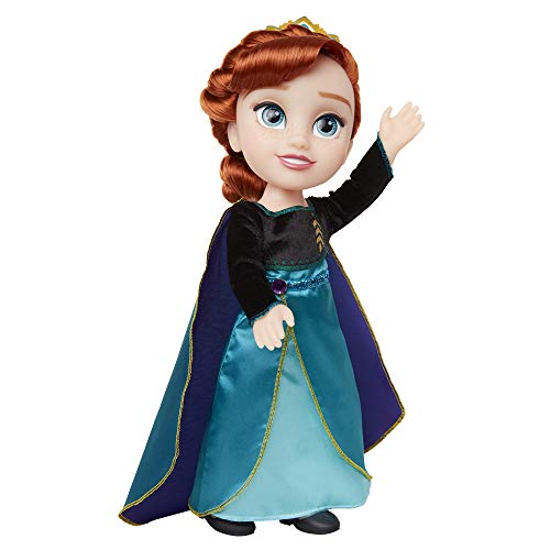 Frozen 2 Anna Doll en Traje de epílogo iónico, par de Zapatos y Pendientes incluidos, muñeca Anna de 14 Pulgadas, muñeca Cualquier Fan Frozen 2 Anna para niñas de 3 años