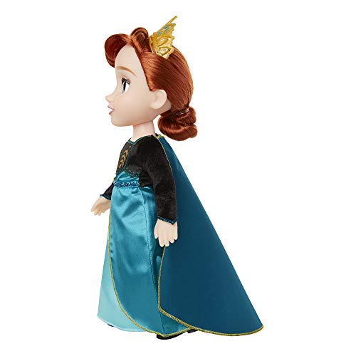 Frozen 2 Anna Doll en Traje de epílogo iónico, par de Zapatos y Pendientes incluidos, muñeca Anna de 14 Pulgadas, muñeca Cualquier Fan Frozen 2 Anna para niñas de 3 años