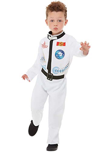 Funidelia | Disfraz de Astronauta para niño y niña Talla 5-6 años ▶ Hombre del Espacio, Espacio, Luna, Profesiones - Blanco