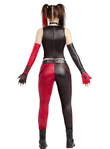 Funidelia | Disfraz de Harley Quinn - Arkham City Oficial para Mujer Talla XS ▶ Superhéroes, DC Comics, Suicide Squad, Villanos - Color: Negro - Licencia: 100% Oficial