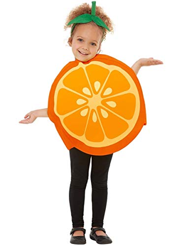 Funidelia | Disfraz de Naranja para niño y niña Talla 3-6 años ▶ Fruta, Comida - Color: Naranja - Divertidos Disfraces y complementos para Carnaval y Halloween