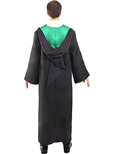 Funidelia | Disfraz Slytherin Harry Potter Oficial para Hombre y Mujer Talla M ▶ Hogwarts, Magos, Películas & Series - Color: Negro - Licencia: 100% Oficial