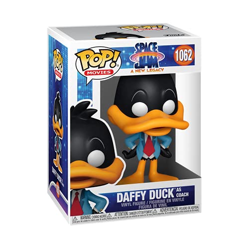 Funko 55980 POP Movies: Space Jam 2 - Daffy as Coach