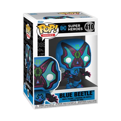 Funko 57414 POP Heroes Dia De Los DC- Blue Beetle