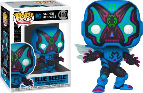 Funko 57414 POP Heroes Dia De Los DC- Blue Beetle