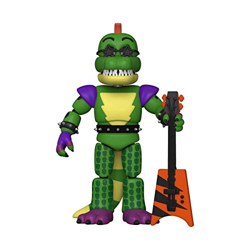 Funko- Action Figure: Five Nights at Freddys-PizzaPlex-Montgomery Gator Coleccionable, Multicolor (47492)