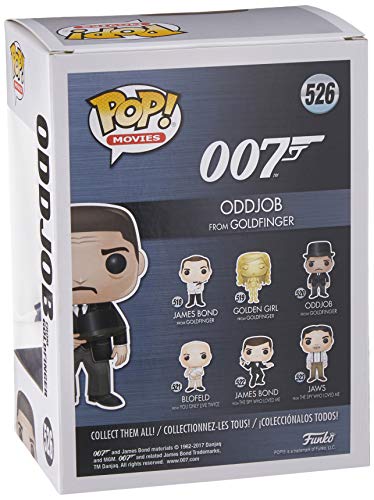 FUNKO Figura POP James Bond Goldfinger Oddjob Throwing Hat Exclusive