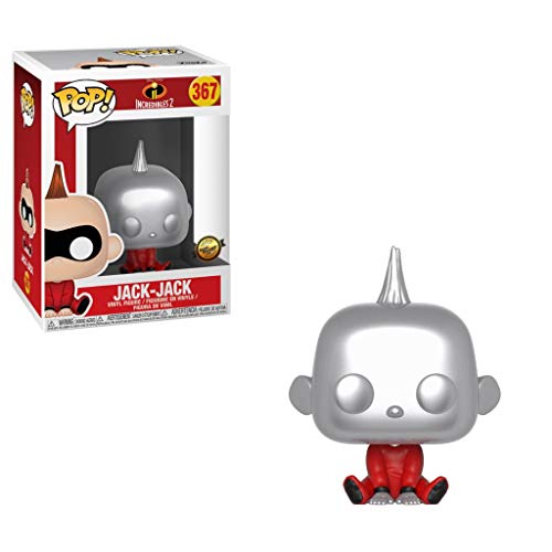 Funko - Figurine Disney Incredibles 2 - Jack Jack Metallic Exclu Pop 10cm - 0889698302005