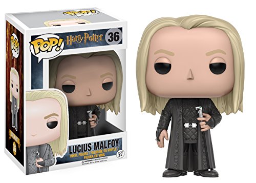 Funko Lucius Malfoy Figura de Vinilo, colección de Pop, seria Harry Potter (11557)