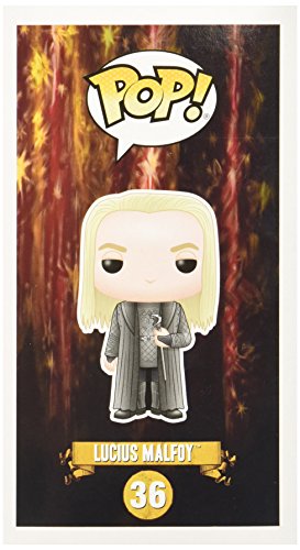 Funko Lucius Malfoy Figura de Vinilo, colección de Pop, seria Harry Potter (11557)