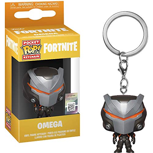 Funko Omega: Fortnite x Pocket POP! Mini-Figural llavero + 1 juego de cartas temáticas de videojuegos [36961]