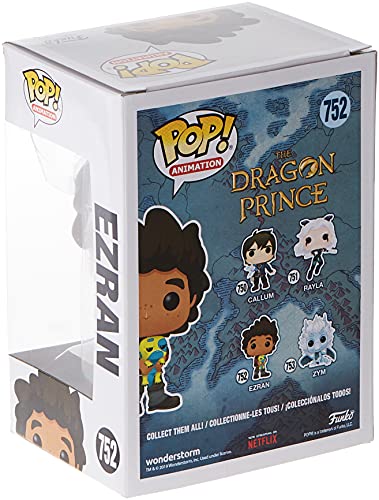 Funko- Pop Animation: Dragon Prince-Ezran Other License Figura Coleccionable, Multicolor (45104)