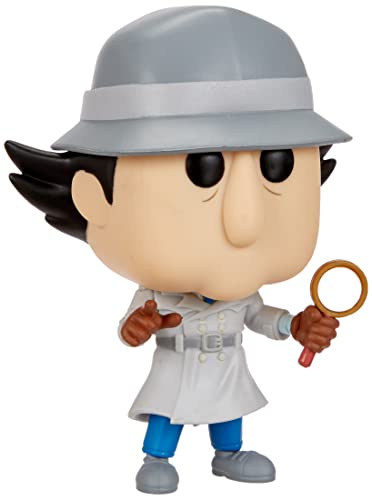 Funko- Pop Animation Inspector Gadget w/Chase (Styles May Vary) Figura Coleccionable, Multicolor (49268)