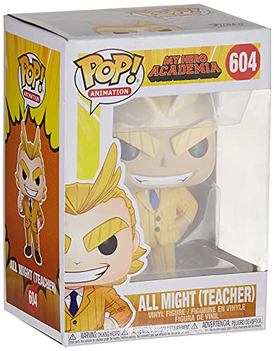 Funko - Pop! Animation: My Hero Academia - Teacher All Might Figura De Vinil, Multicolor (42932)