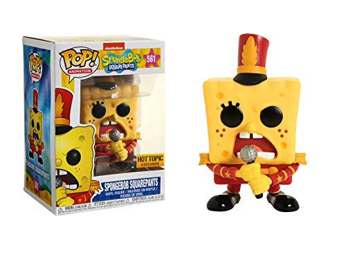 Funko Pop! Animation: Sponge Bob - Figurilla de Vinilo de Bob Esponja