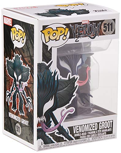 Funko- Pop Bobble: Marvel: Venom S2-Groot Figura coleccionable, Multicolor (41693)