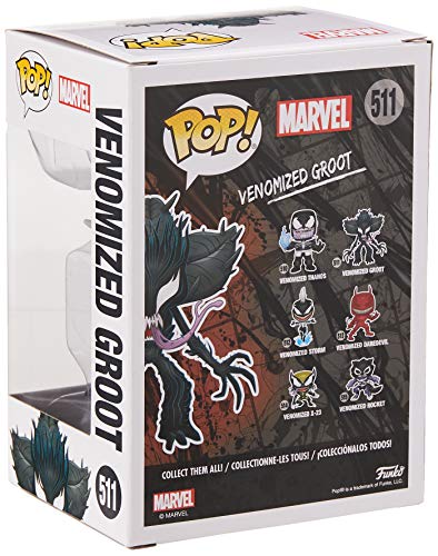 Funko- Pop Bobble: Marvel: Venom S2-Groot Figura coleccionable, Multicolor (41693)