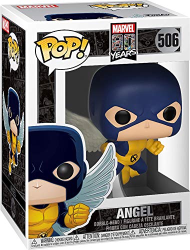 Funko - Pop! Bobble Vinyle Marvel: 80th - First Appearance - Angel Figura Coleccionable, Multicolor (40715)