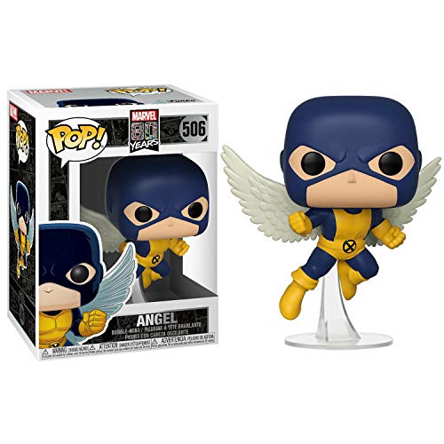 Funko - Pop! Bobble Vinyle Marvel: 80th - First Appearance - Angel Figura Coleccionable, Multicolor (40715)