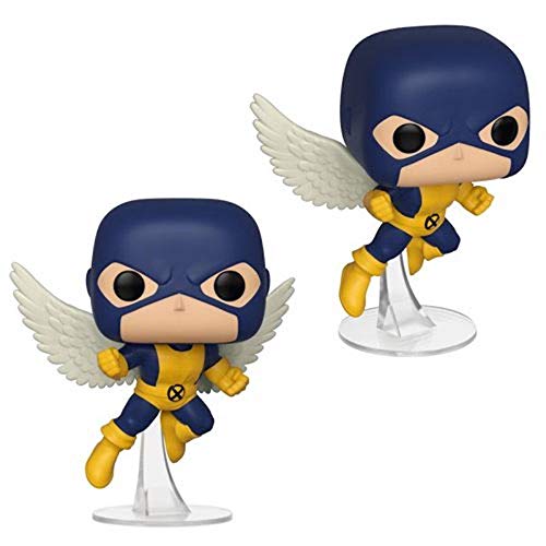 Funko - Pop! Bobble Vinyle Marvel: 80th - First Appearance - Angel Figura Coleccionable, Multicolor (40715)