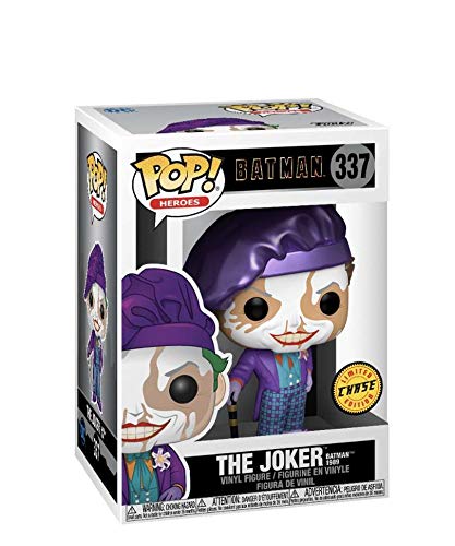 Funko Pop! DC Super Heroes - Batman 1989 - The Joker Batman 1989 (Beret) Chase #337