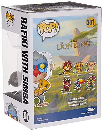 Funko Pop Disney 301 The Lion King 38755 Rafiki with Simba Diamond EMP Exclusive