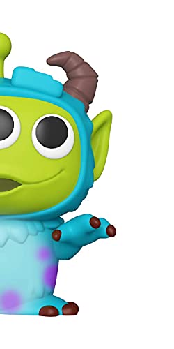 Funko - Pop! Disney: Pixar - 10" Alien as Sully Figura Coleccionable, Multicolor (49604)