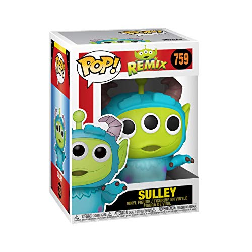 Funko- Pop Disney: Pixar-Alien as Sulley All Other Figura Coleccionable, Multicolor (48362)