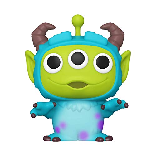 Funko- Pop Disney: Pixar-Alien as Sulley All Other Figura Coleccionable, Multicolor (48362)