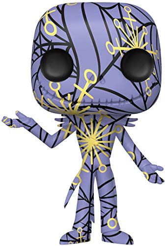 Funko- Pop Disney: The Nightmare Before Christmas-Jack (Artist's Series) w/Case Figura Coleccionable, Multicolor (49300)