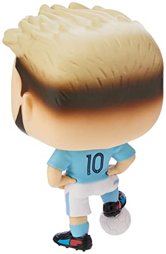 Funko - Pop! Football: Manchester City - Sergio Agüero Figura De Vinil, Multicolor (42789)