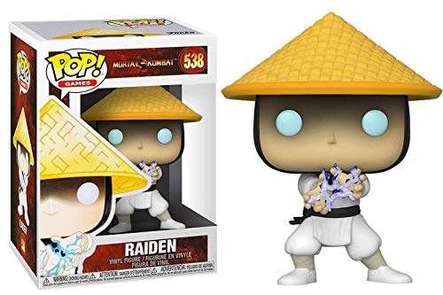 Funko- Pop Games: Mortal Kombat-Raiden Collectible Toy, Multicolor (45111)