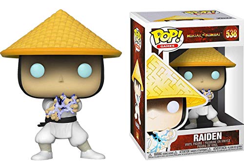 Funko- Pop Games: Mortal Kombat-Raiden Collectible Toy, Multicolor (45111)