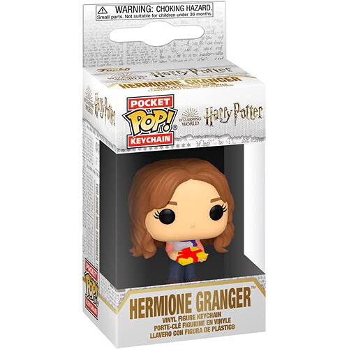 Funko- Pop Harry Potter Holiday-Hermione S11 Keychain, Multicolor (51206)